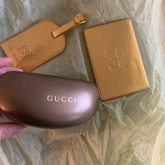 Accessories - GUCCI Glasses CASE  & ELTON JOHN Id Holder & Luggage tag